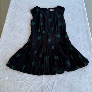 LOFT Black and Blue Cocktail Sundress
